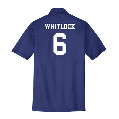 UNC Asheville - NCAA Men's Soccer : Aidan Whitlock - Activewear Polo Shirt-1