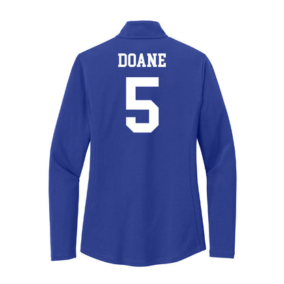 UNC Asheville - NCAA Women's Soccer : Anna Doane - Women's Lightweight Quarter Zip Jacket-1