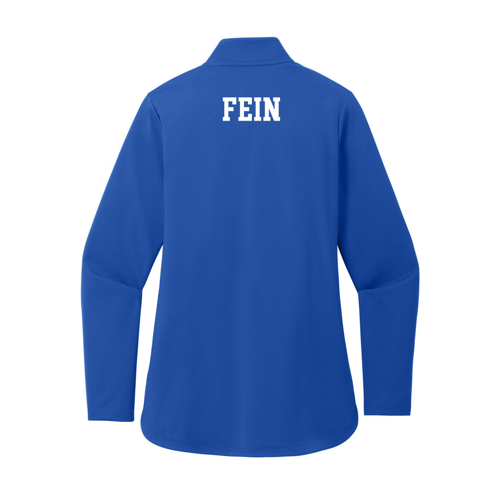 UNC Asheville - NCAA Women's Swimming & Diving : Haley Fein - Women's Premium Quarter Zip Jacket-1