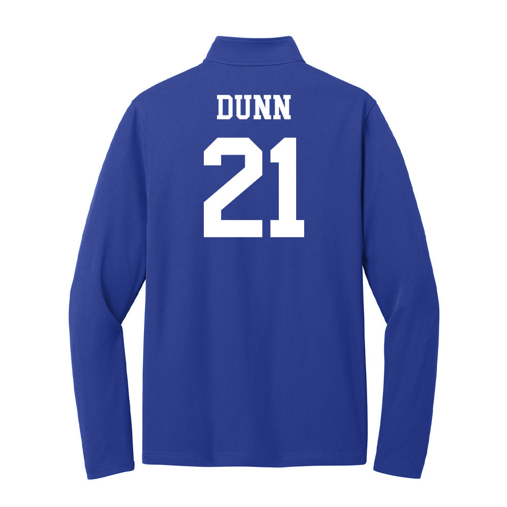 UNC Asheville - NCAA Women's Volleyball : Devyn Dunn - Lightweight Quarter Zip Jacket-1