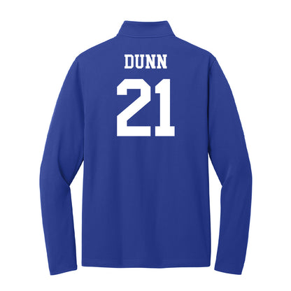 UNC Asheville - NCAA Women's Volleyball : Devyn Dunn - Lightweight Quarter Zip Jacket-1