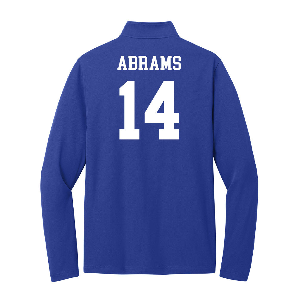UNC Asheville - NCAA Baseball : Kohl Abrams - Lightweight Quarter Zip Jacket-1