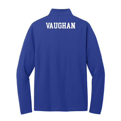 UNC Asheville - NCAA Women's Track & Field : Alexis Vaughan - Lightweight Quarter Zip Jacket-1