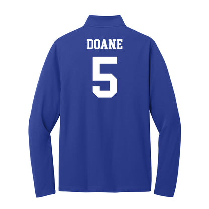 UNC Asheville - NCAA Women's Soccer : Anna Doane - Lightweight Quarter Zip Jacket-1