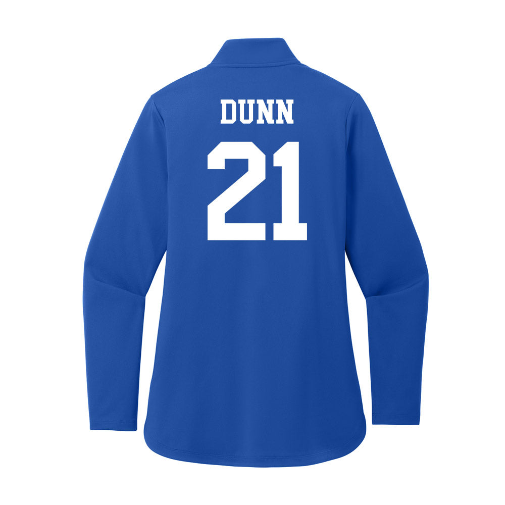 UNC Asheville - NCAA Women's Volleyball : Devyn Dunn - Women's Premium Quarter Zip Jacket-1