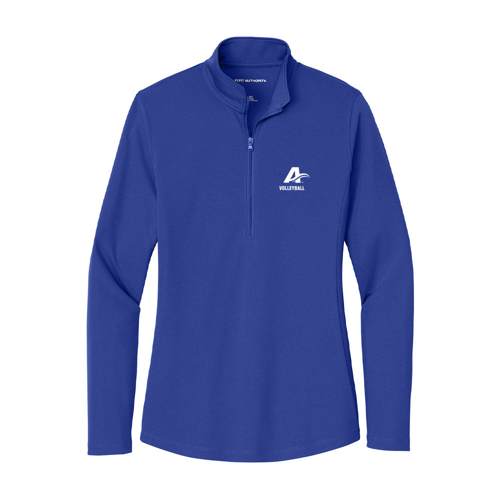 UNC Asheville - NCAA Women's Volleyball : Devyn Dunn - Women's Lightweight Quarter Zip Jacket-0