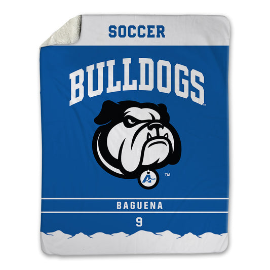 UNC Asheville - NCAA Men's Soccer : Sergio Baguena - Blanket-0