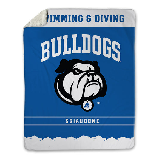 UNC Asheville - NCAA Women's Swimming & Diving : Rose Sciaudone - Blanket-0