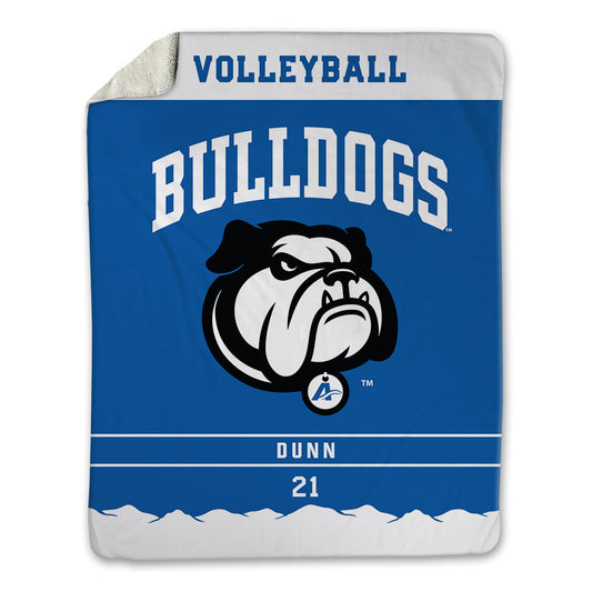 UNC Asheville - NCAA Women's Volleyball : Devyn Dunn - Blanket-0