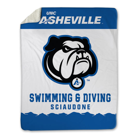 UNC Asheville - NCAA Women's Swimming & Diving : Rose Sciaudone - Blanket-0