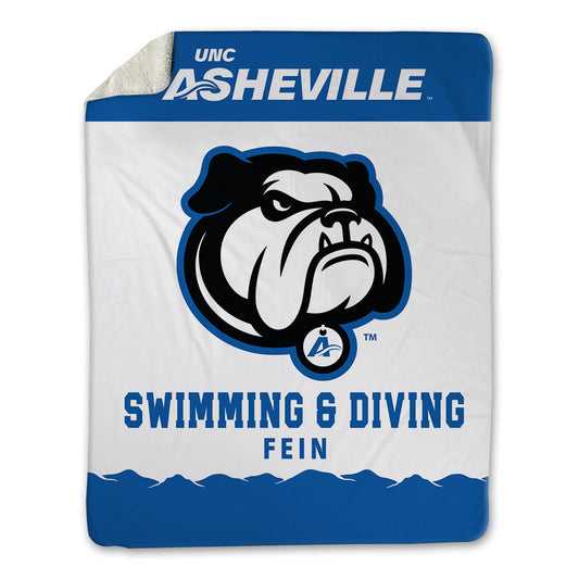 UNC Asheville - NCAA Women's Swimming & Diving : Haley Fein - Blanket-0