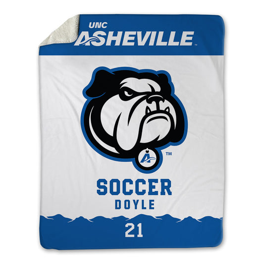 UNC Asheville - NCAA Women's Soccer : Olivia Doyle - Blanket-0