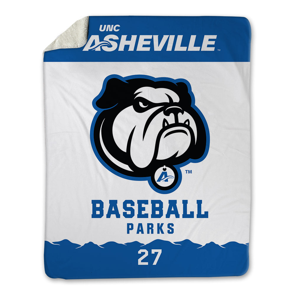 UNC Asheville - NCAA Baseball : Tyler Parks - Blanket-0