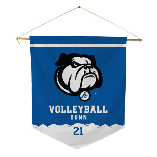UNC Asheville - NCAA Women's Volleyball : Devyn Dunn - Pennant - 18" x 21"-0