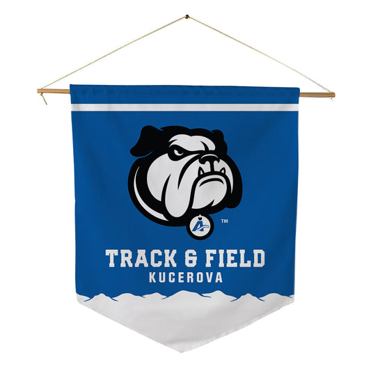 UNC Asheville - NCAA Women's Track & Field : Aneta Kucerova - Pennant - 18" x 21"-0