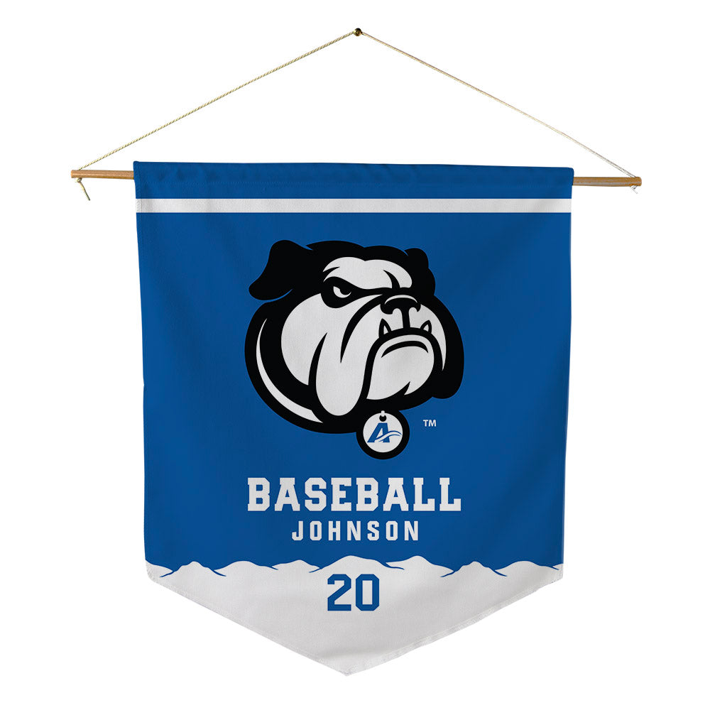 UNC Asheville - NCAA Baseball : Cameron Johnson - Pennant - 18" x 21"-0