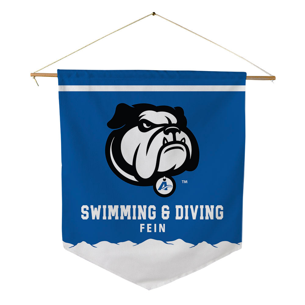 UNC Asheville - NCAA Women's Swimming & Diving : Haley Fein - Pennant - 18" x 21"-0