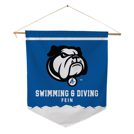 UNC Asheville - NCAA Women's Swimming & Diving : Haley Fein - Pennant - 18" x 21"-0