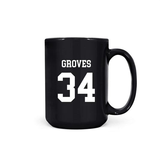 UNC Asheville - NCAA Baseball : Michael Groves - Coffee Mug-0