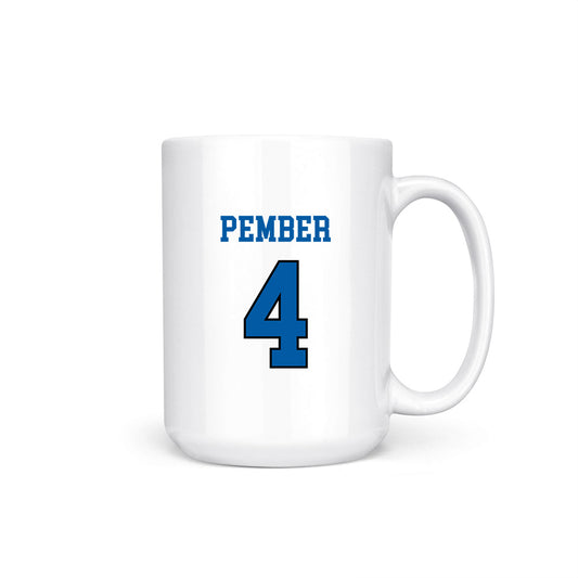 UNC Asheville - NCAA Men's Basketball : Drew Pember - Coffee Mug-0