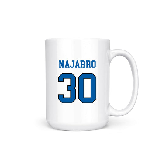 UNC Asheville - NCAA Men's Soccer : Adrian Najarro - Coffee Mug-0