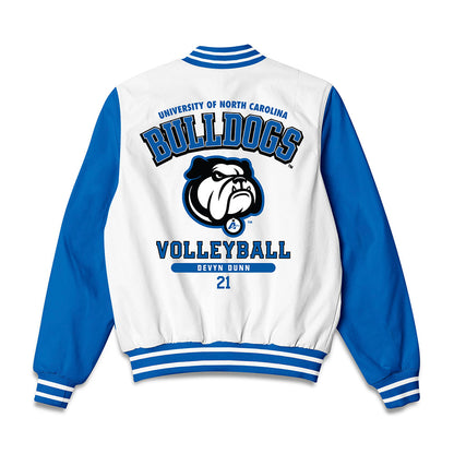UNC Asheville - NCAA Women's Volleyball : Devyn Dunn - Bomber Jacket-1