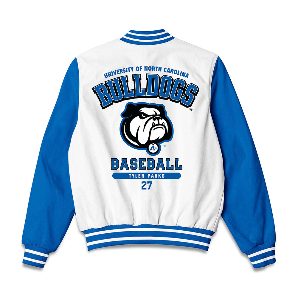 UNC Asheville - NCAA Baseball : Tyler Parks - Bomber Jacket-1