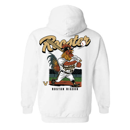 Vanderbilt - NCAA Baseball : Rustan Rigdon - Rooster Hooded Sweatshirt-1