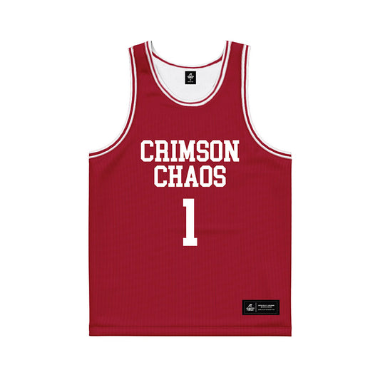 Alabama - NCAA Men's Basketball : Crimson Chaos Basketball Jersey-0