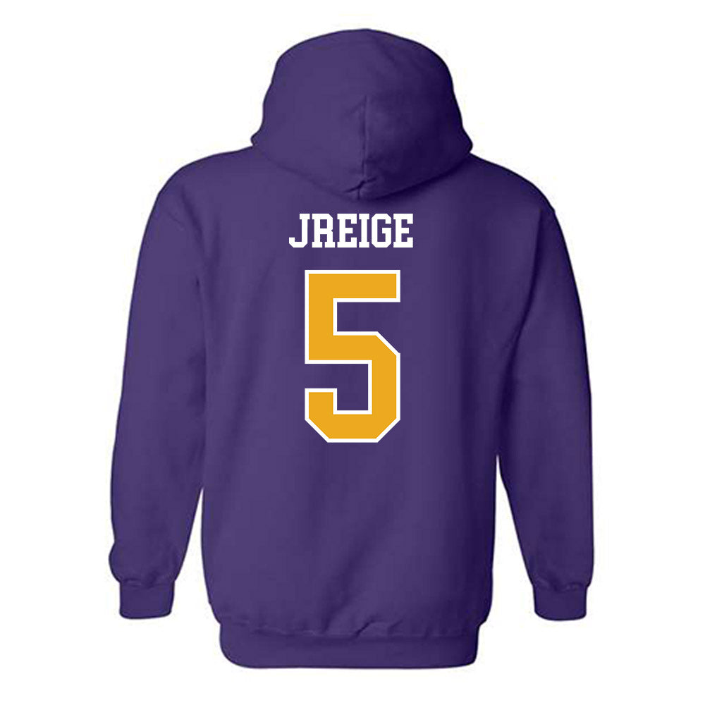 Albany - NCAA Football : Alex Jreige - Classic Shersey Hooded Sweatshirt-1