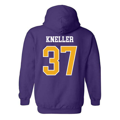 Albany - NCAA Baseball : Tyler Kneller - Classic Shersey Hooded Sweatshirt-1