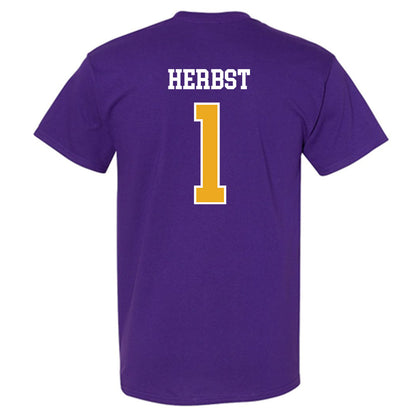Albany - NCAA Baseball : Aaron Herbst - Classic Shersey T-Shirt-1
