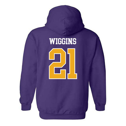 Albany - NCAA Football : Ervin Wiggins - Classic Shersey Hooded Sweatshirt-1