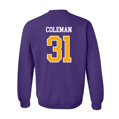Albany - NCAA Men's Lacrosse : Danny Coleman - Classic Shersey Crewneck Sweatshirt-1
