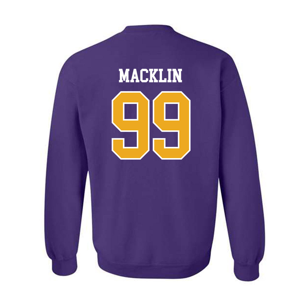 Albany - NCAA Football : Kylyn Macklin - Classic Shersey Crewneck Sweatshirt-1