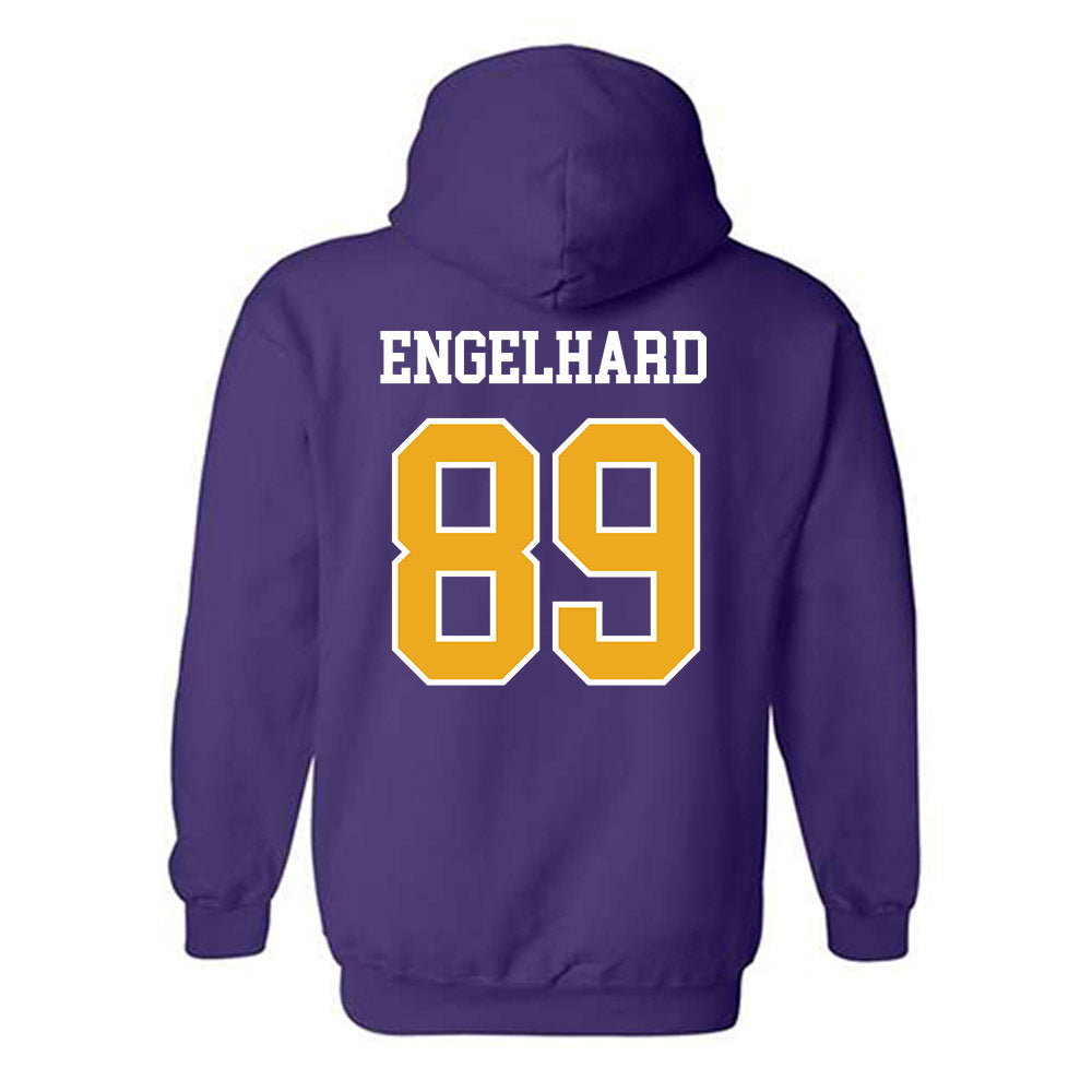 Albany - NCAA Football : Riley Engelhard - Classic Shersey Hooded Sweatshirt-1