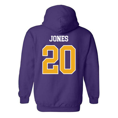Albany - NCAA Football : Donald Jones - Classic Shersey Hooded Sweatshirt-1
