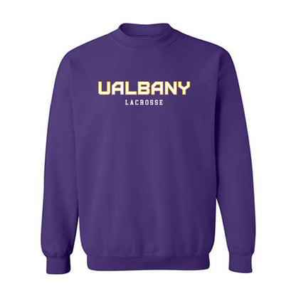 Albany - NCAA Women's Lacrosse : Zarreen Sorho - Classic Shersey Crewneck Sweatshirt-0