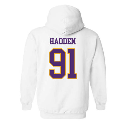 Albany - NCAA Men's Lacrosse : Jack Hadden - Classic Shersey Hooded Sweatshirt-1