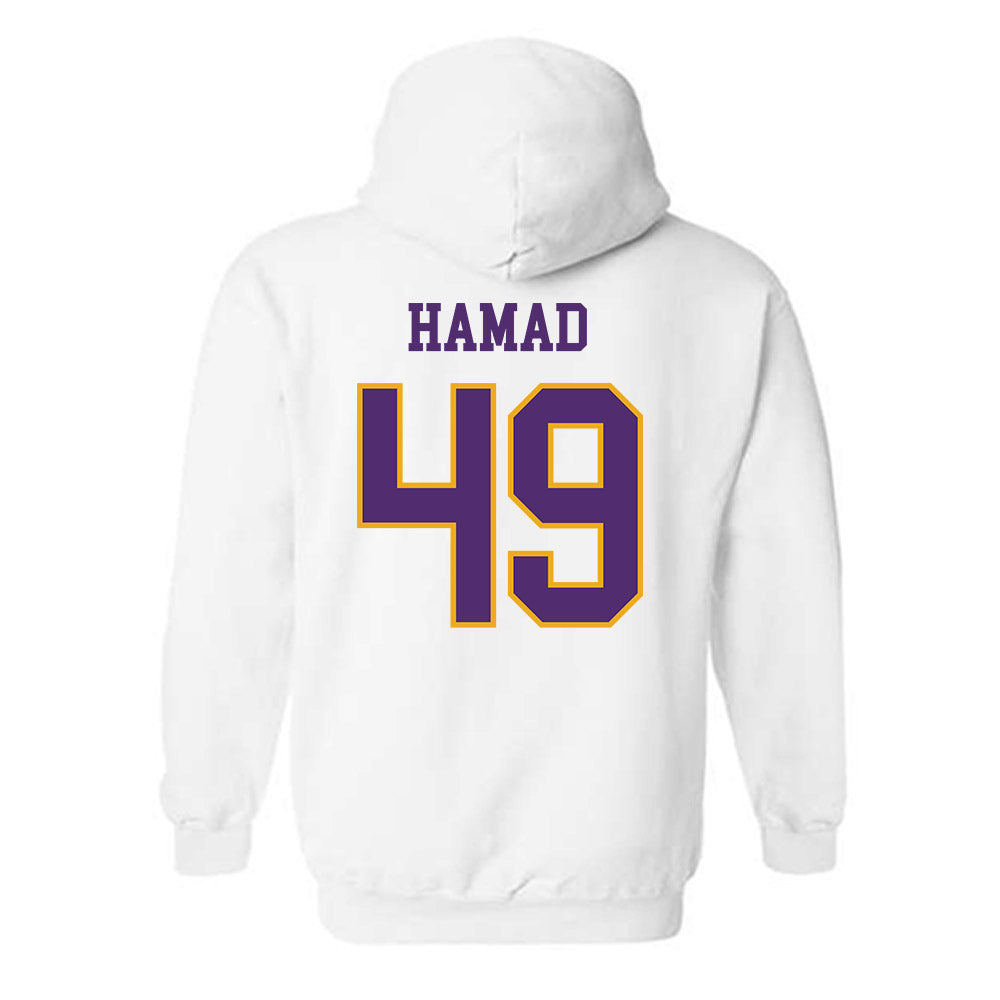 Albany - NCAA Football : Andrew Hamad - Classic Shersey Hooded Sweatshirt-1