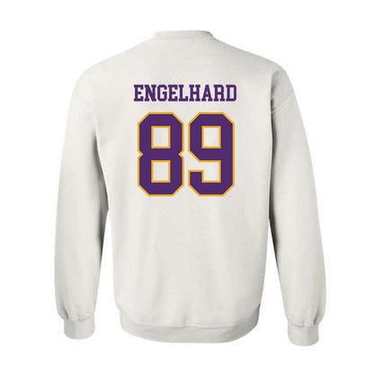 Albany - NCAA Football : Riley Engelhard - Classic Shersey Crewneck Sweatshirt-1