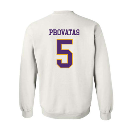 Albany - NCAA Women's Volleyball : Kiki Provatas - Classic Shersey Crewneck Sweatshirt-1