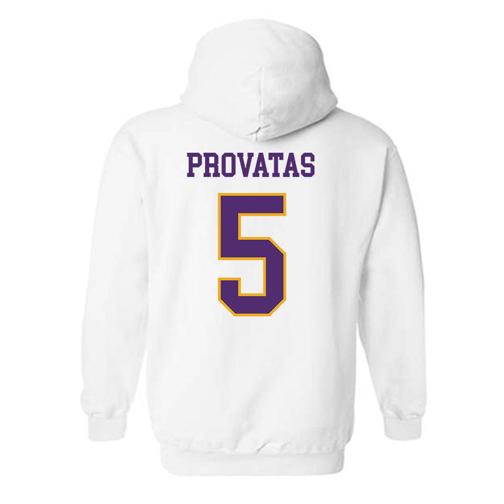 Albany - NCAA Women's Volleyball : Kiki Provatas - Classic Shersey Hooded Sweatshirt-1