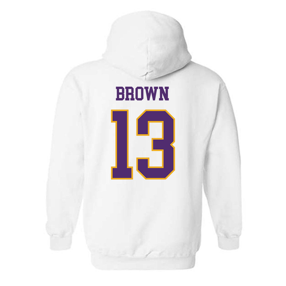 Albany - NCAA Men's Track & Field : Amar Brown - Classic Shersey Hooded Sweatshirt-1