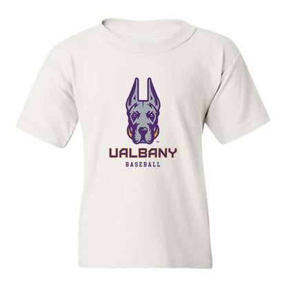 Albany - NCAA Baseball : Tyler Kneller - Classic Shersey Youth T-Shirt-0