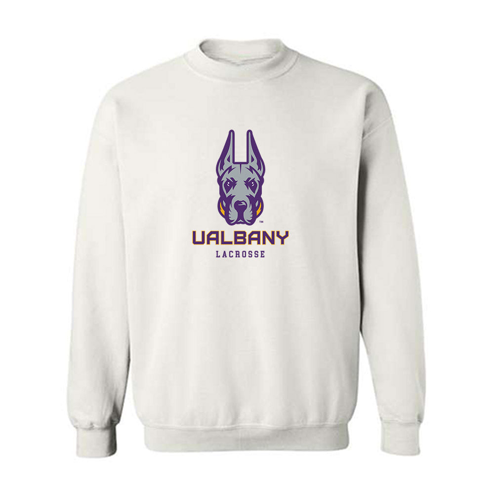 Albany - NCAA Women's Lacrosse : Zarreen Sorho - Classic Shersey Crewneck Sweatshirt-0