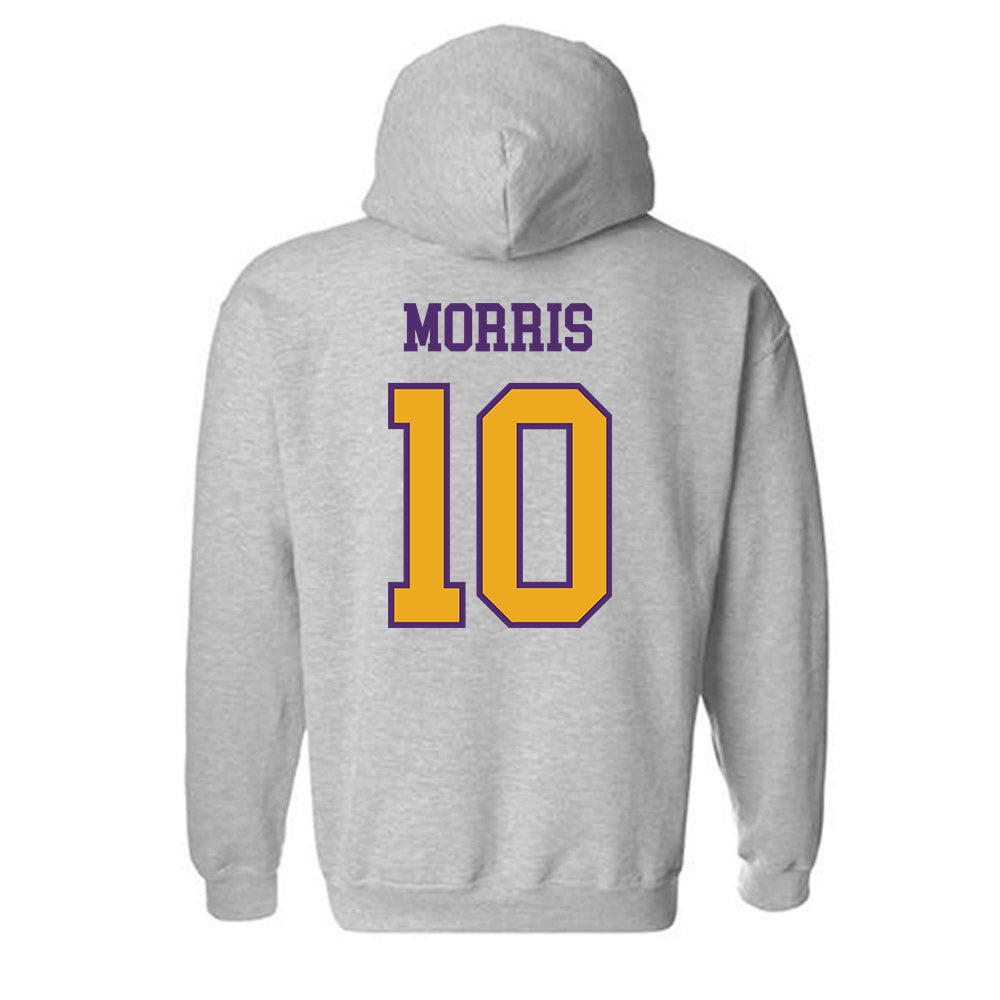 Albany - NCAA Baseball : Logan Morris - Classic Shersey Hooded Sweatshirt-1