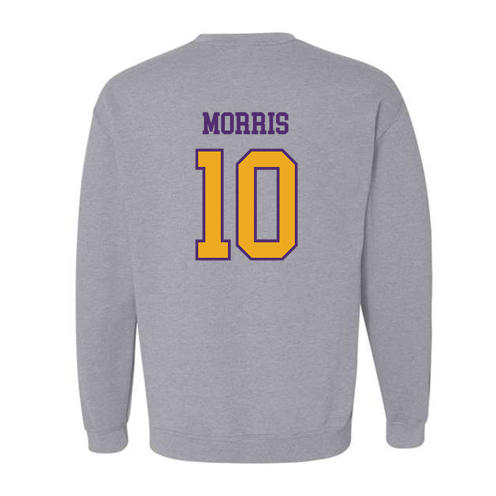 Albany - NCAA Baseball : Logan Morris - Classic Shersey Crewneck Sweatshirt-1