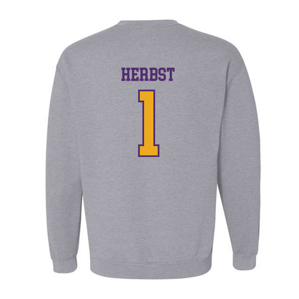 Albany - NCAA Baseball : Aaron Herbst - Classic Shersey Crewneck Sweatshirt-1