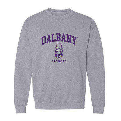 Albany - NCAA Women's Lacrosse : Zarreen Sorho - Classic Shersey Crewneck Sweatshirt-0